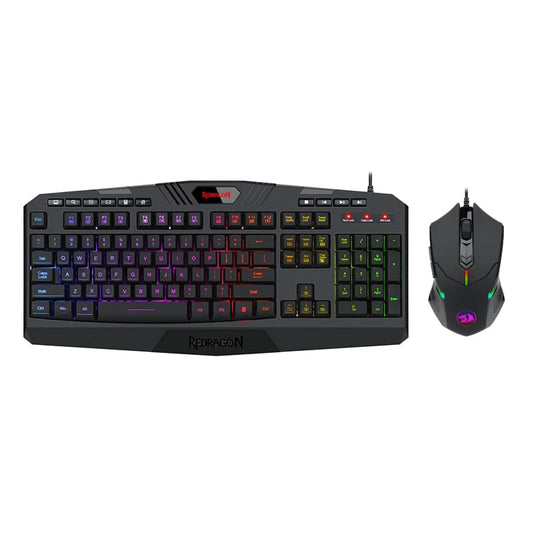 REDRAGON 2IN1 (K503A-RGB|M601) Gaming Combo 1 – Black.