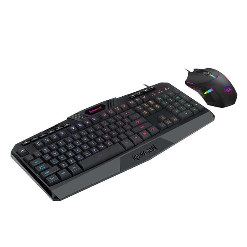 REDRAGON 2IN1 (K503A-RGB|M601) Gaming Combo 1 – Black.