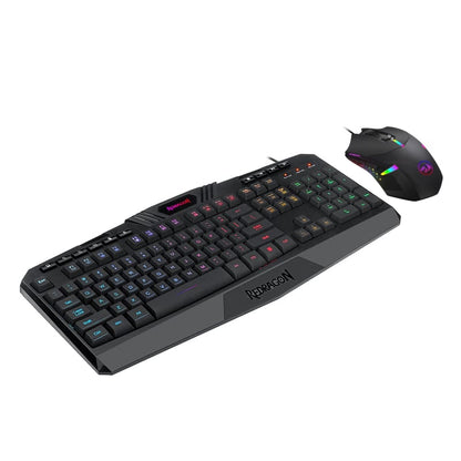 REDRAGON 2IN1 (K503A-RGB|M601) Gaming Combo 1 – Black.