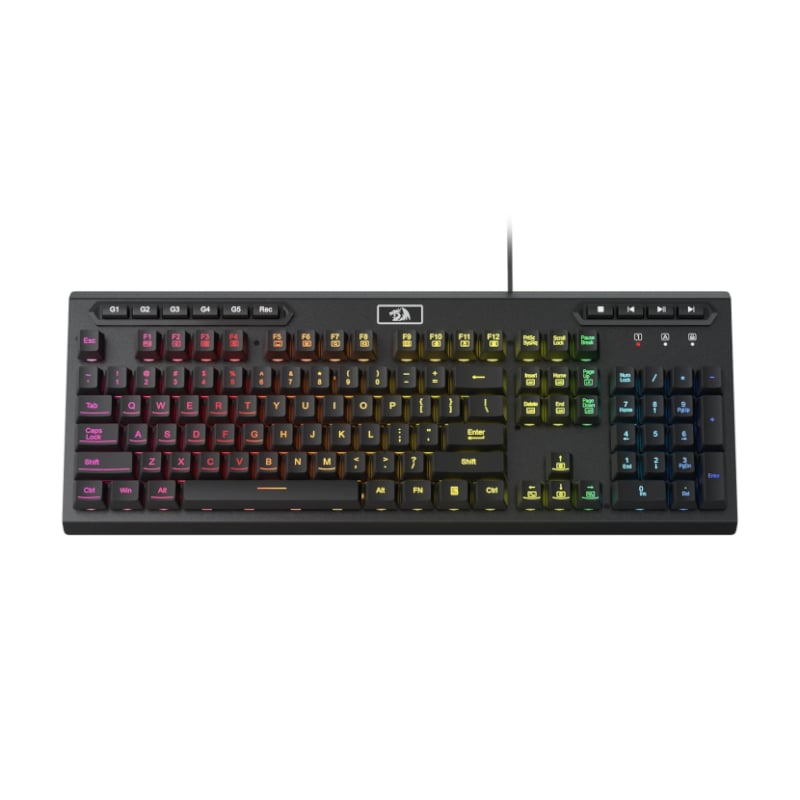 REDRAGON ADITYA Membrane Keyboard – Black.