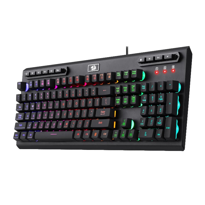 REDRAGON ADITYA Membrane Keyboard – Black.