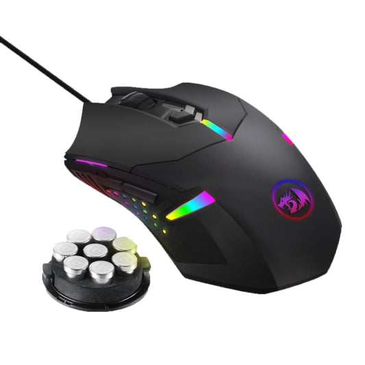 REDRAGON CENTROPHORUS 7200DPI RGB Gaming Mouse – Black.
