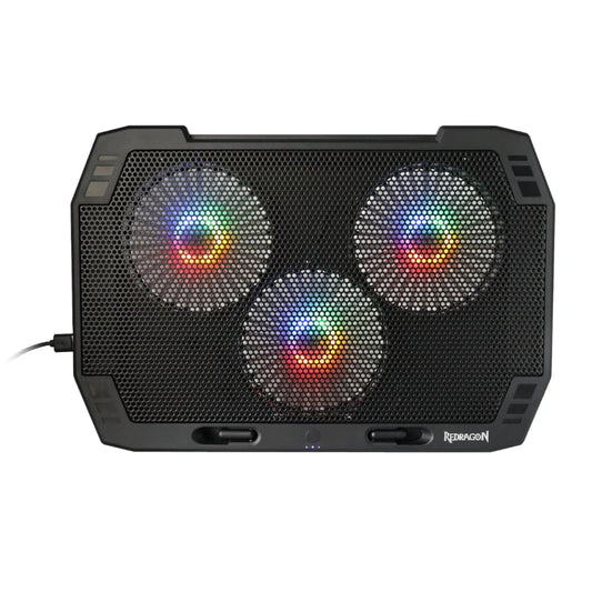 REDRAGON Dual USB 3 Fan RGB Gaming Notebook Stand.