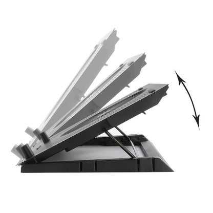 REDRAGON Dual USB 5 Fan RGB Gaming Notebook Stand.