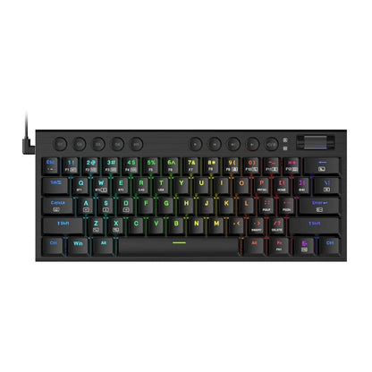 REDRAGON Horus Mini 61Key Red Switch RGB Low Profile Gaming Mechanical Keyboard.