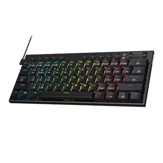 REDRAGON Horus Mini 61Key Red Switch RGB Low Profile Gaming Mechanical Keyboard.