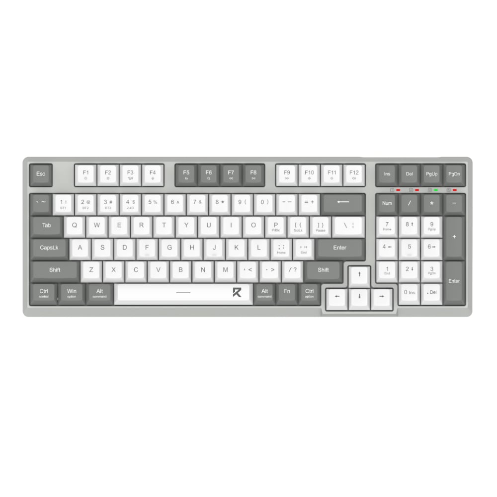 REDRAGON KB SCISSOR KEY 2.4G BT WRS BKWT.