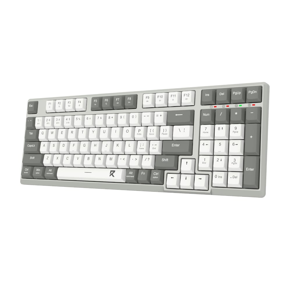 REDRAGON KB SCISSOR KEY 2.4G BT WRS BKWT.