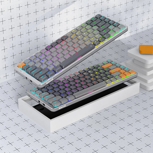 REDRAGON MECHANICAL AZURE Wireless Gaming Keyboard.