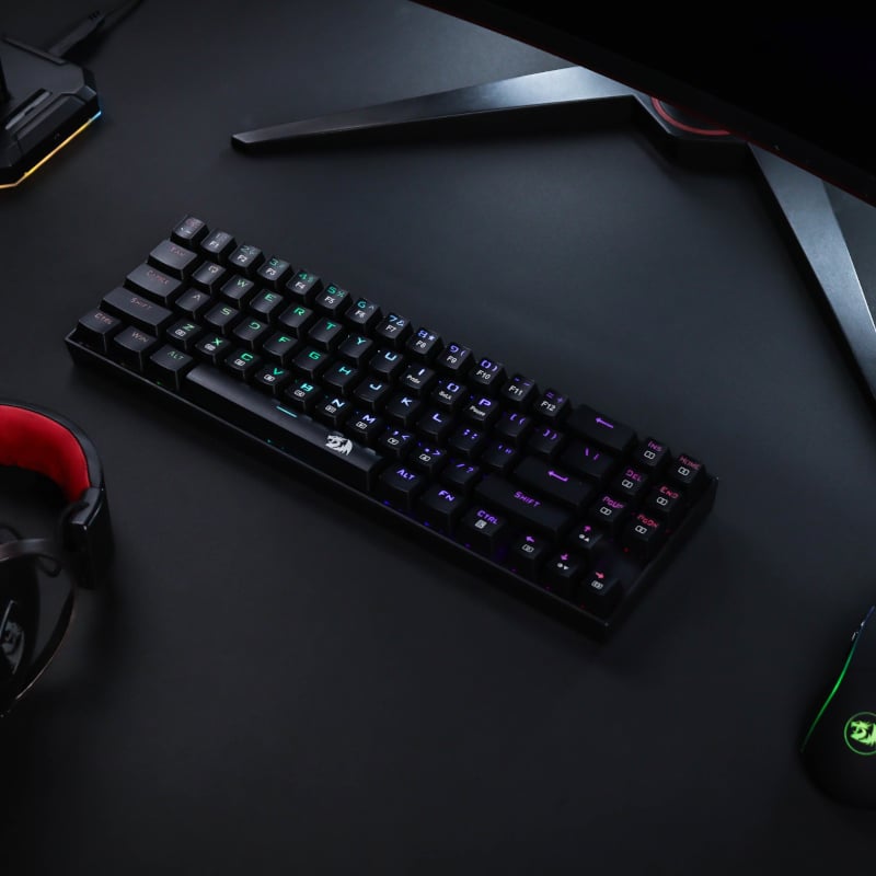 REDRAGON MECHANICAL DEIMOS WIRELESS KEYBOARD.