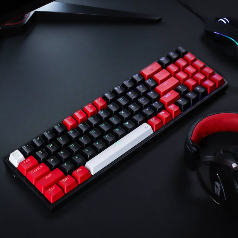 REDRAGON MECHANICAL POLLUX PRO WIRELESS BT|RF GAMING KEYBOARD.