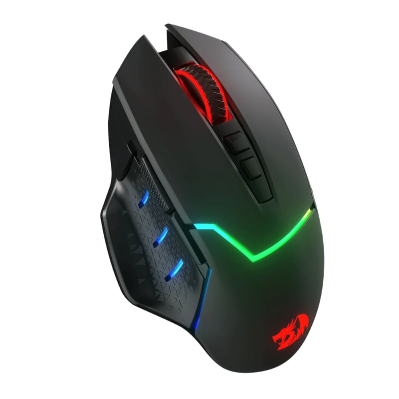 REDRAGON Mirage Pro 8000DPI RGB Wireless Gaming Mouse – Black.