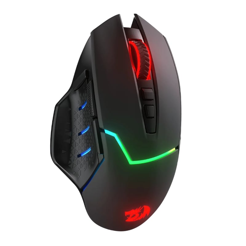 REDRAGON Mirage Pro 8000DPI RGB Wireless Gaming Mouse – Black.