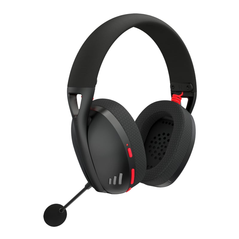 REDRAGON Over-Ear IRE BT5.2 Wireless Gaming Headset – Black.