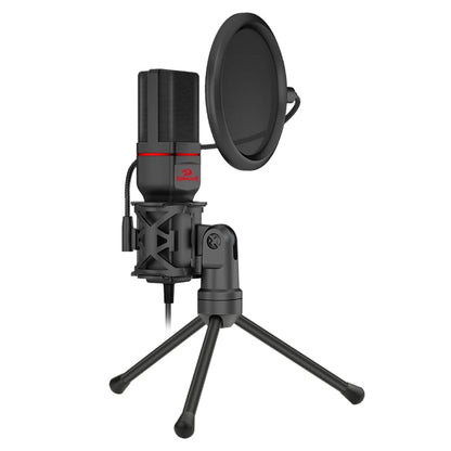REDRAGON SEYFERT 3.5mm Aux Gaming Mic and Tripod – Black.