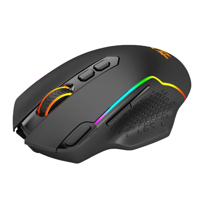 REDRAGON Taipan Pro 10000DPI RGB Wireless Gaming Mouse – Black.
