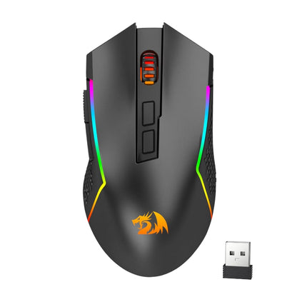 REDRAGON Trident Pro 8000DPI RGB Gaming Mouse – Black.