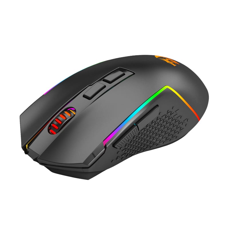 REDRAGON Trident Pro 8000DPI RGB Gaming Mouse – Black.