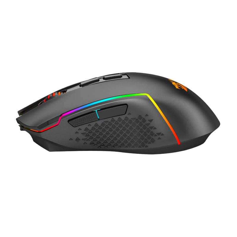 REDRAGON Trident Pro 8000DPI RGB Gaming Mouse – Black.