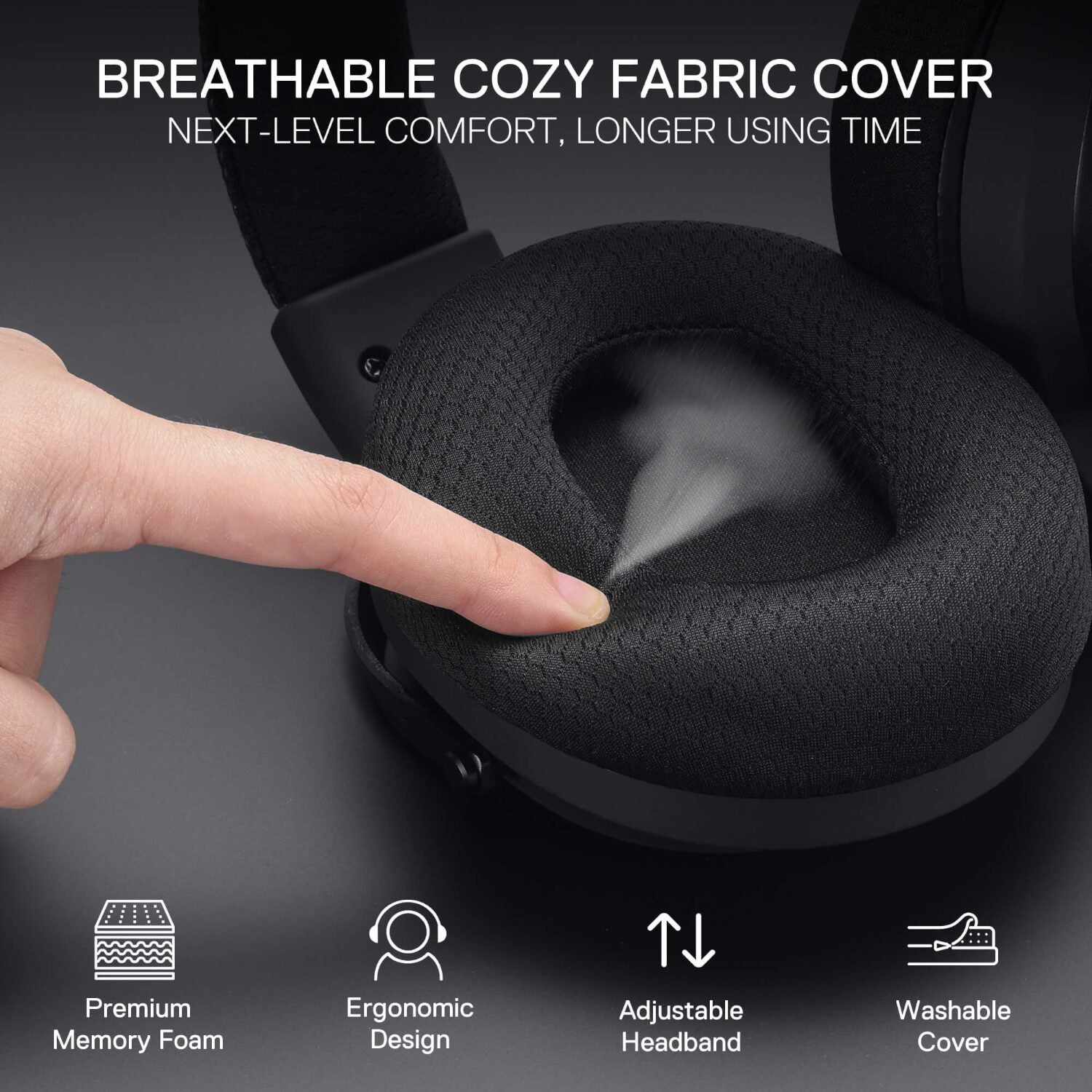 Redragon Arrow Pro H858 Wireless Gaming Headset (Bluetooth + 2.4GHz).
