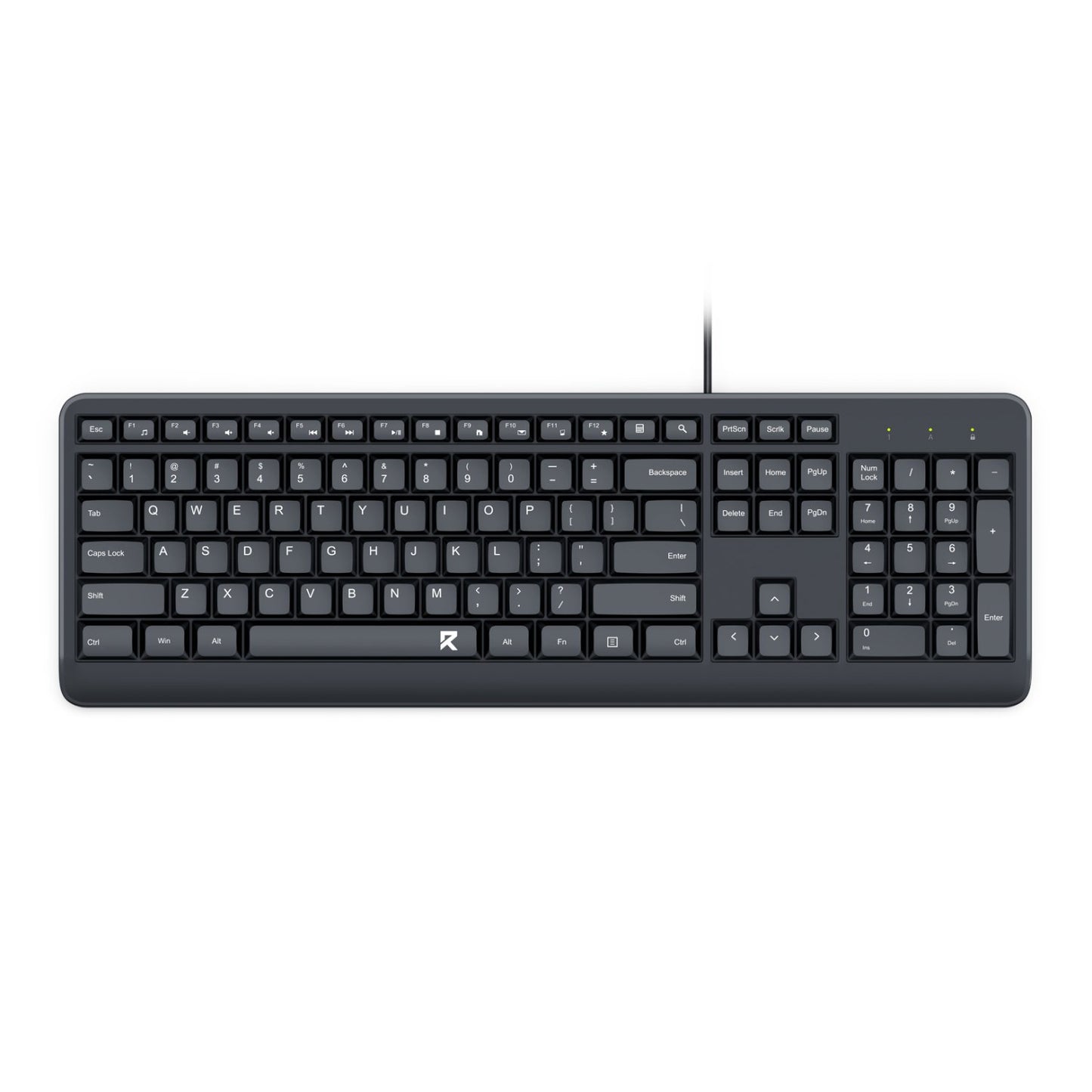Redragon BK-7092 Full-sized Wired USB Office Keyboard.