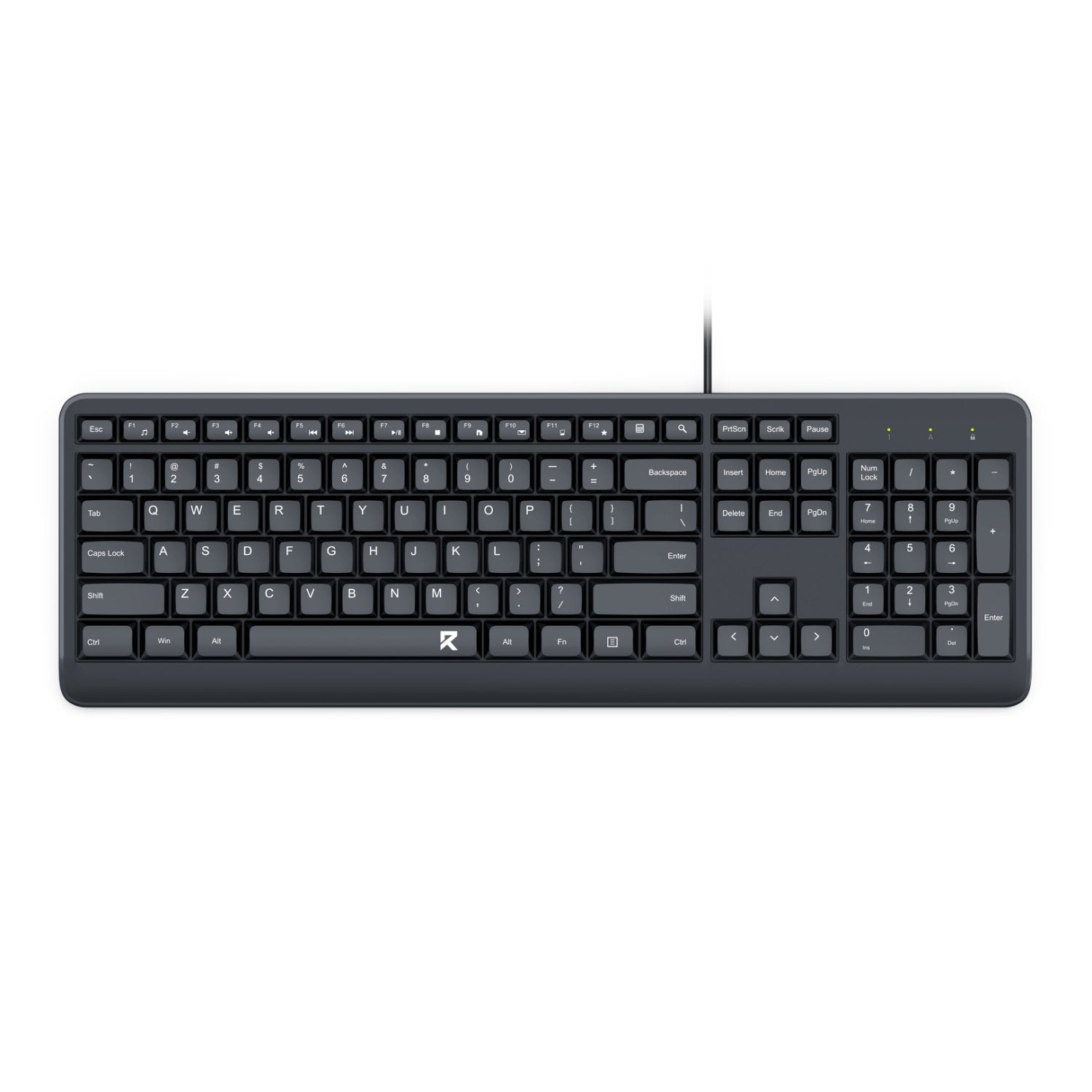 Redragon BK-7092 Full-sized Wired USB Office Keyboard.