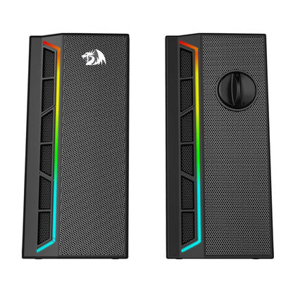 Take your gaming and entertainment audio to the next level with the Redragon GS580 RGB Gaming Speakers. Designed for gamers and multimedia enthusiasts, these compact speakers deliver crisp, immersive sound with multiple connectivity options, including AUX-in and USB. Built-in RGB lighting effects add a vibrant gaming atmosphere, making every session more engaging and stylish.