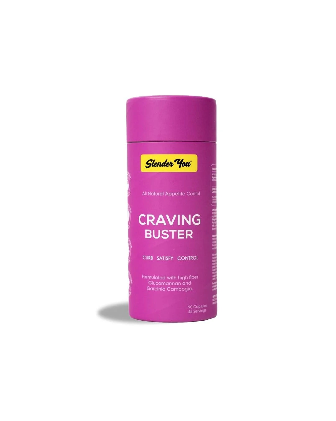 Slender You Craving Buster 90 Caps

Slender You® Craving Buster helps you feel fuller for longer, reduce emotional snacking and support better digestion and blood sugar balance, all without stimulants.

Slender You® Craving Buster is your natural, stimulant-free solution to help keep hunger in check. Formulated with powerful plant-based ingredients, it helps you feel satisfied for longer, reduces the urge to snack on empty calories and supports balanced eating habits, making it easier to stick to your weigh