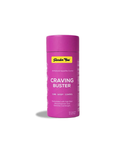 Slender You Craving Buster 90 Caps

Slender You® Craving Buster helps you feel fuller for longer, reduce emotional snacking and support better digestion and blood sugar balance, all without stimulants.

Slender You® Craving Buster is your natural, stimulant-free solution to help keep hunger in check. Formulated with powerful plant-based ingredients, it helps you feel satisfied for longer, reduces the urge to snack on empty calories and supports balanced eating habits, making it easier to stick to your weigh