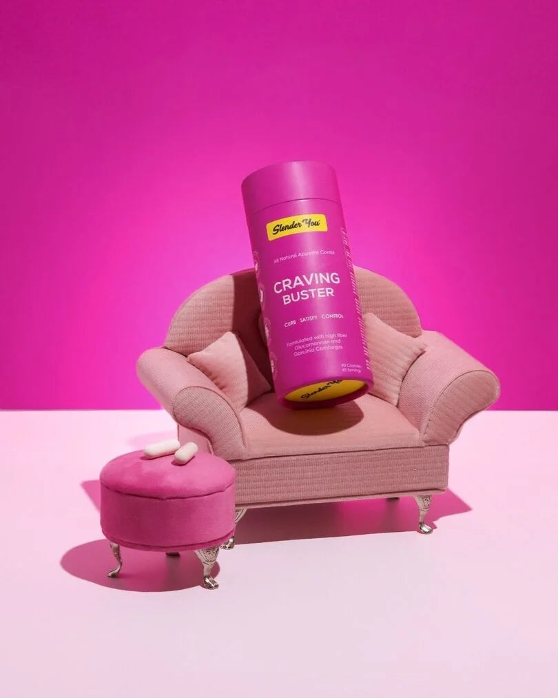 Slender You Craving Buster 90 Caps

Slender You® Craving Buster helps you feel fuller for longer, reduce emotional snacking and support better digestion and blood sugar balance, all without stimulants.
Slender You® Craving Buster is your natural, stimulant-free solution to help keep hunger in check. Formulated with powerful plant-based ingredients, it helps you feel satisfied for longer, reduces the urge to snack on empty calories and supports balanced eating habits, making it easier to stick to your weight