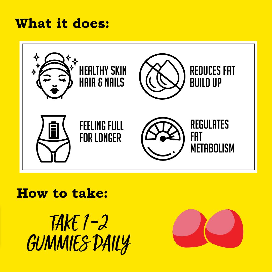 Slender You® Collagen Peptide Gummies, daily glow-up treat, with benefits that go way beyond beauty.

These delicious strawberry-flavoured gummies are packed with hydrolysed collagen peptides, designed to support strong hair and nails, smoother skin, healthier joints and muscle recovery.

Collagen is the most abundant protein in the body, but natural levels begin to decline with age. That’s why a high-quality supplement like this can help reduce signs of ageing, boost hydration and elasticity, and even supp