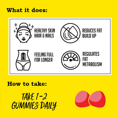 Slender You® Collagen Peptide Gummies, daily glow-up treat, with benefits that go way beyond beauty.

These delicious strawberry-flavoured gummies are packed with hydrolysed collagen peptides, designed to support strong hair and nails, smoother skin, healthier joints and muscle recovery.

Collagen is the most abundant protein in the body, but natural levels begin to decline with age. That’s why a high-quality supplement like this can help reduce signs of ageing, boost hydration and elasticity, and even supp