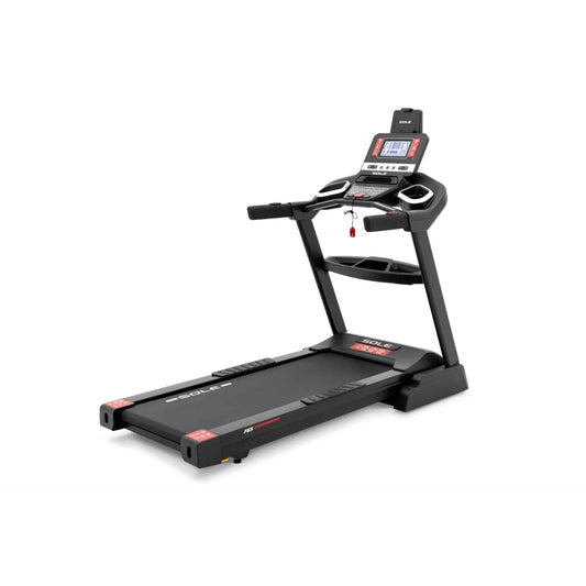 Sole Fitness F65 Home Use Treadmill 3.25 CHP Machine
The Sole Fitness F65 Home Use Treadmill 3.25 Chp - AFFORDABLE TREADMILL, PERFECT FOR BEGINNERS AND ADVANCED RUNNERS

At Sole Fitness we are proud of our reputation for building quality treadmills using the best components. The Sole Fitness F65 Home Use Treadmill 3.25 Chp is no exception, even at its lower price point. The F65 has a powerful 3.25 Continuous Duty HP motor which delivers challenging speeds up to 12 mph (19km/h) and inclines up to 15 levels. 