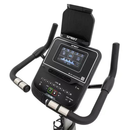 Spirit XBU55 Light Commercial Upright Exercise Bike

Meet your new favourite indoor upright bike: Introducing the newly updated Spirit XBU55 Light Commercial Upright Bike. With a bright 7.5” backlit LCD display, you will stay engaged and informed while keeping track of the metrics you care about most. The Spirit XBU55 Light Commercial Upright Bike has a large variety of preset programs, including a goal-oriented Time, Calories, and Distance Series, keep you motivated throughout your workout, and convenient 