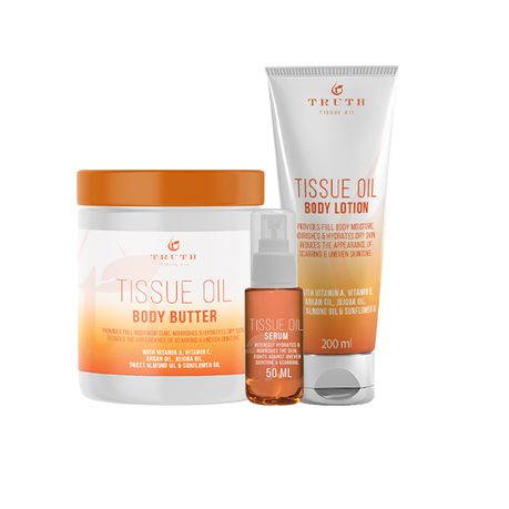 TRUTH Tissue Oil Body Butter & Lotion Pack