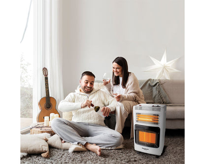 Taurus Heater Electric & Gas Aluminium White 4200W "Hibrido" #
