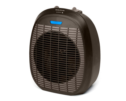 Taurus Heater Floor Fan Black 2 Heat Settings 2400W Tropicano 3.5
