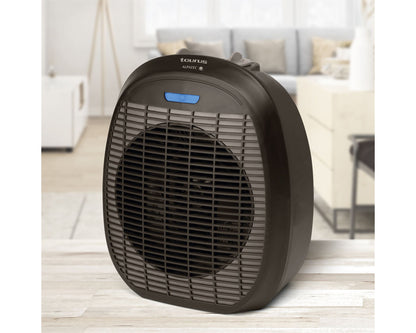 Taurus Heater Floor Fan Black 2 Heat Settings 2400W Tropicano 3.5