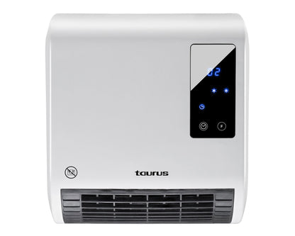 Taurus Heater Wall Mount White 2 Heat Settings 1000-2000W Rcmb 231