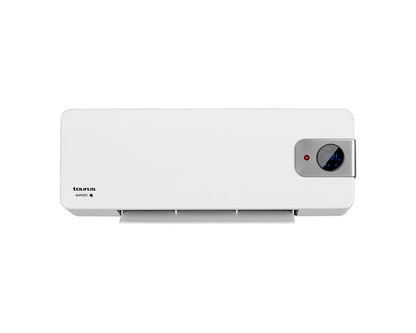 Taurus Heater Ceramic White 2 Heat Settings 1000-2000W "Rcmb 27"

Cold bathrooms can be a thing of the past with the RCMB 27 wall heater from Taurus. It has a sleek and elegant design, a digital display window and oscillating slats. |Enjoy two heat intensities PLUS an adjustable digital thermostat ranging from 10-49 ° C