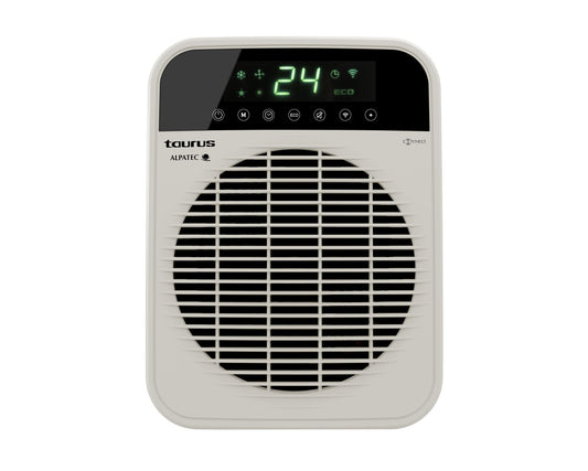 Taurus Heater Floor Fan Cream Wi-Fi Enabled 2Heat Settings 2000W Factor Connect

Compact and high power, the Factor Connect floor fan heater will help you to achieve a pleasant environment in very little time thanks to its 2000W of power. With 2 heat intensities and fan function. This state of the art heater is fully Wi-Fi compatable.