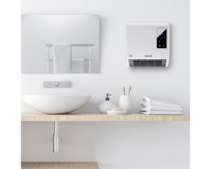 Taurus Heater Wall Mount White 2 Heat Settings 1000-2000W Rcmb 231

Are you looking for a heater with versatility? Then the RCMB 231 Heater is what you need! You can either mount it on your wall or have it horizontal on the floor. It is suitable for bathrooms so cold, early mornings will be no more! Enjoy a 2000W motor and an adjustable thermostat ranging between 10-49 °C