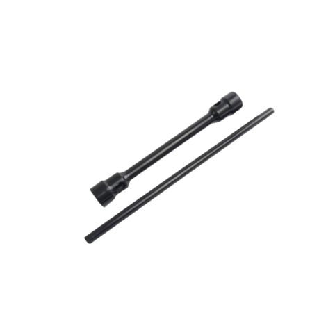 Truck Wheel Spanner ( 30/33 20 Inch )

A wheel spanner with a 30/33 inch (20" truck) size is a specialized tool designed for loosening or tightening wheel nuts on trucks or other large vehicles. This type of spanner typically features a long handle for increased leverage, allowing users to apply sufficient force to remove or secure wheel nuts effectively. 