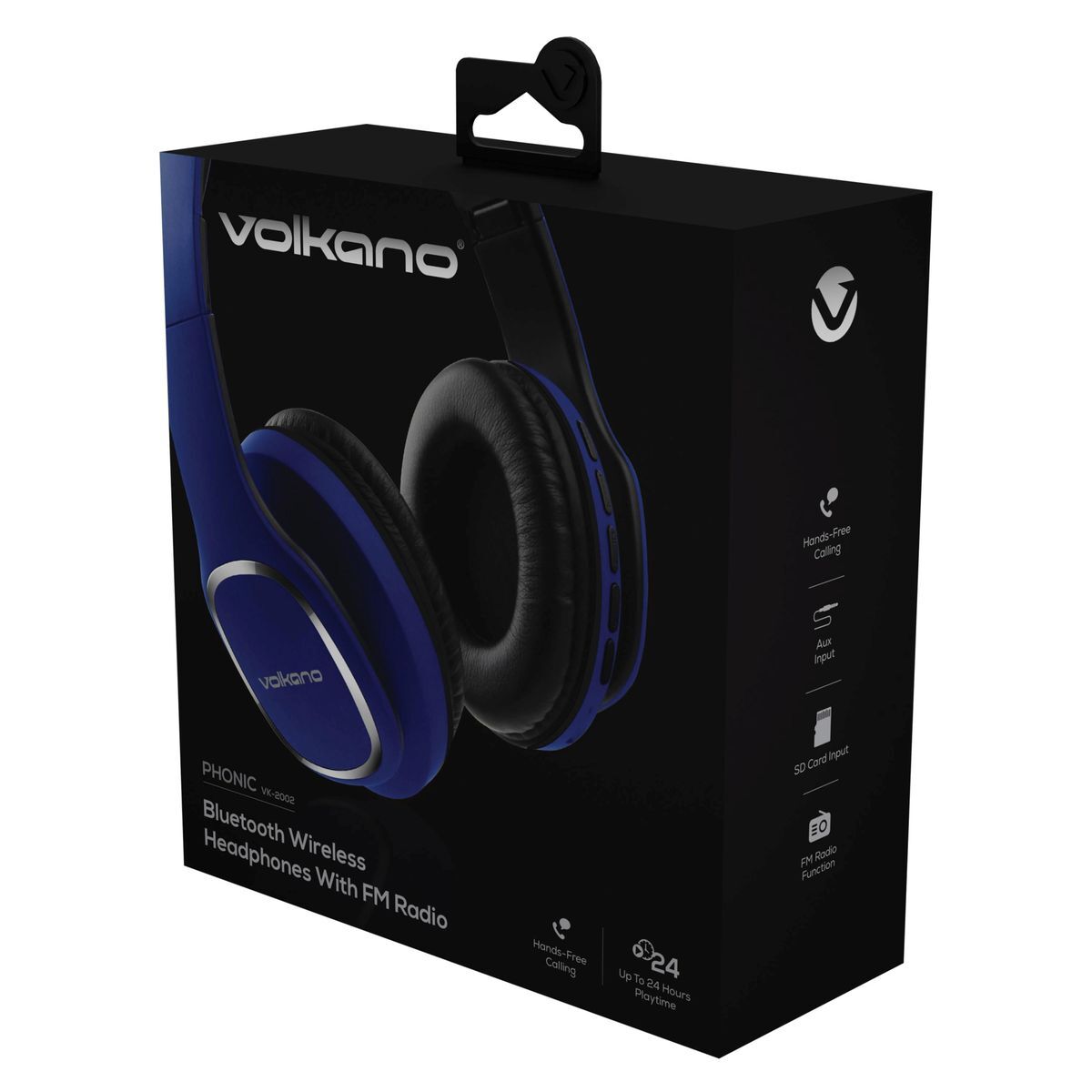 Volkano Bluetooth Wireless Headphones Phonic Series
Bluetooth Wireless Headphones with up to 24 hour Playtime, Over-Ear , Hands-Free Calling, Foldable design.

Level up your everyday audio with&nbsp;Volkano Bluetooth headphones&nbsp;designed for comfort, clarity, and convenience. The Phonic Series are&nbsp;wireless over-ear headphones&nbsp;with powerful 40 mm drivers for full-range sound and a battery that lasts-ideal if you're searching for&nbsp;24-hour battery headphones&nbsp;for commuting, studying, or r