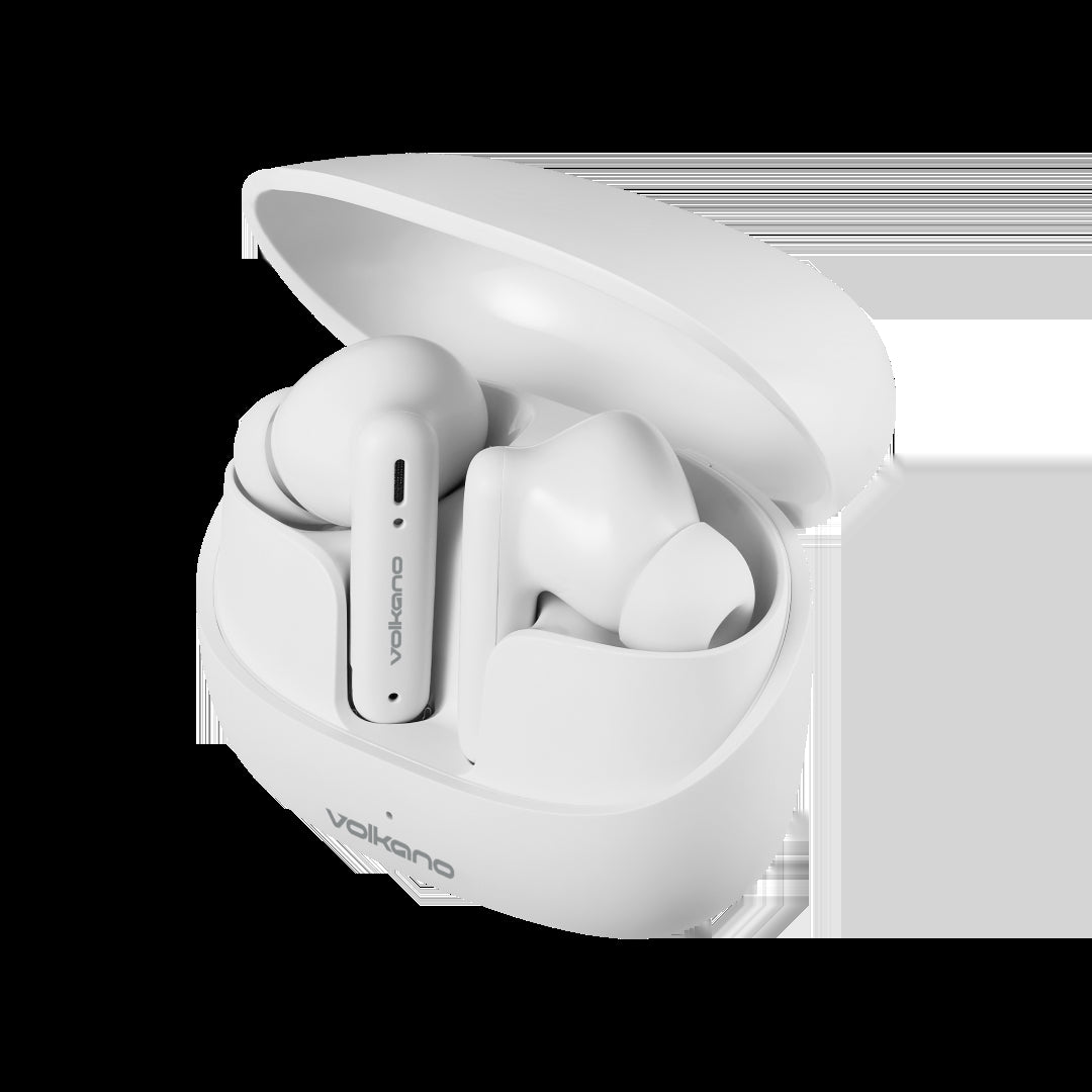 Volkano Jupiter Series (TWS) True Wireless Bluetooth Earphones

True Wireless Earbuds, High-Quality Sound, Comfortable Fit, Sleek Design, Bluetooth 5.3 with up to 16-hour playtime

Looking for&nbsp;true wireless earbuds Bluetooth 5.3&nbsp;that look as good as they sound? Meet Volkano Jupiter, a compact, comfortable, and ready for everyday listening. With efficient Bluetooth 5.3 (JL7023), pairing is quick and the connection stays stable up to 10 m, so you can move freely between your phone and errands withou