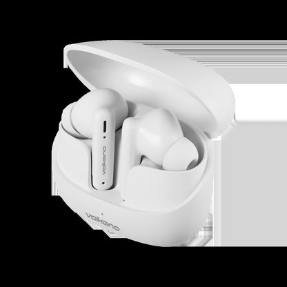 Volkano Jupiter Series (TWS) True Wireless Bluetooth Earphones

True Wireless Earbuds, High-Quality Sound, Comfortable Fit, Sleek Design, Bluetooth 5.3 with up to 16-hour playtime

Looking for&nbsp;true wireless earbuds Bluetooth 5.3&nbsp;that look as good as they sound? Meet Volkano Jupiter, a compact, comfortable, and ready for everyday listening. With efficient Bluetooth 5.3 (JL7023), pairing is quick and the connection stays stable up to 10 m, so you can move freely between your phone and errands withou