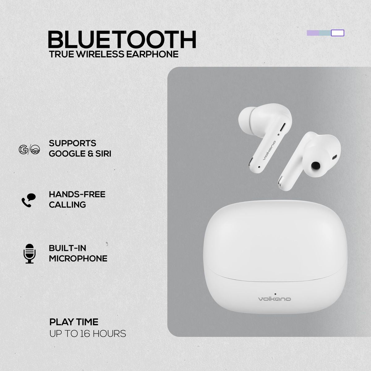 Volkano Jupiter Series (TWS) True Wireless Bluetooth Earphones