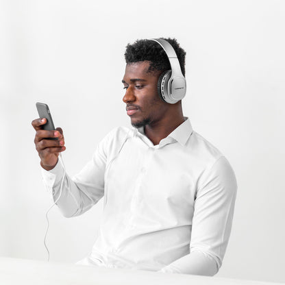 Volkano Bluetooth Wireless Headphones Phonic Series
Bluetooth Wireless Headphones with up to 24 hour Playtime, Over-Ear , Hands-Free Calling, Foldable design.

Level up your everyday audio with&nbsp;Volkano Bluetooth headphones&nbsp;designed for comfort, clarity, and convenience. The Phonic Series are&nbsp;wireless over-ear headphones&nbsp;with powerful 40 mm drivers for full-range sound and a battery that lasts-ideal if you're searching for&nbsp;24-hour battery headphones&nbsp;for commuting, studying, or r