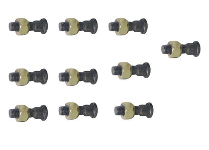 Wheel Stud And Nut Compatible with Toyota Hiace Hilux 41mm Pack of 10