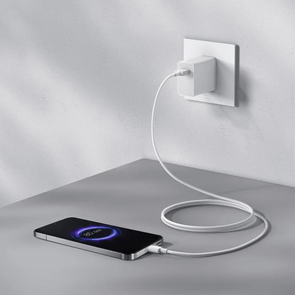Xiaomi 3A USB-A to USB Type-C Cable 1M – White

Deliver 60W power efficiently; the essential cable for charging stability in Johannesburg and beyond.
Quick Specs
Support up to 60W maximum charging power for rapid replenishment.
Handle data transfers reliably at 480Mbps for necessary file movement.
Constructed with a durable 3.4mm radius jacket for extended service life.
Transmit a stable 3A current, meeting the demands of modern devices.
One-metre length offers practical reach without excessive trailing wir